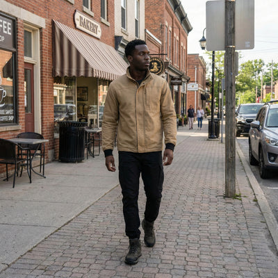 Pantalón cargo cómodo y funcional con múltiples compartimentos 